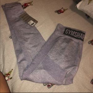 Gymshark Flex Leggings Steel blue/charcoal